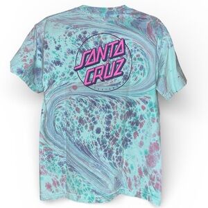 Santa Cruz skateboards tie-dye T-shirt